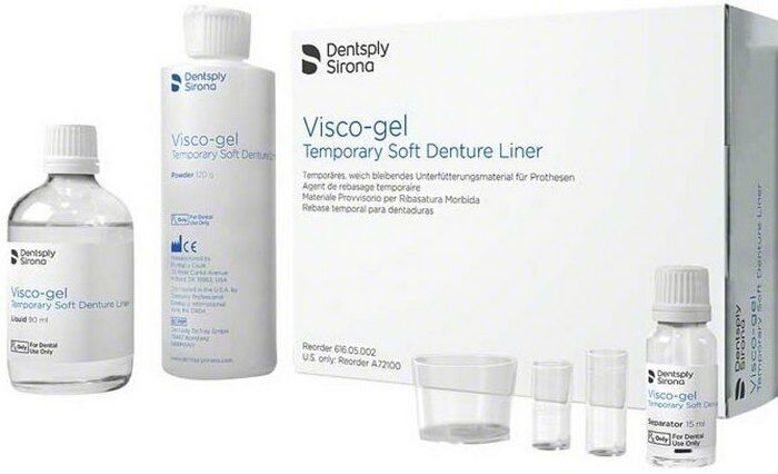 Viscogel Geçici Yumuşak Besleme Seti